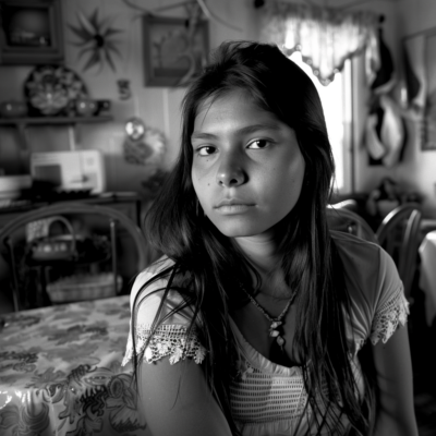 A Childhood of Struggle and Resilience